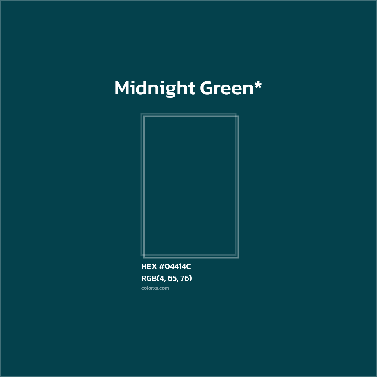 HEX #04414C Color Name, Color Code, Palettes, Similar Paints, Images