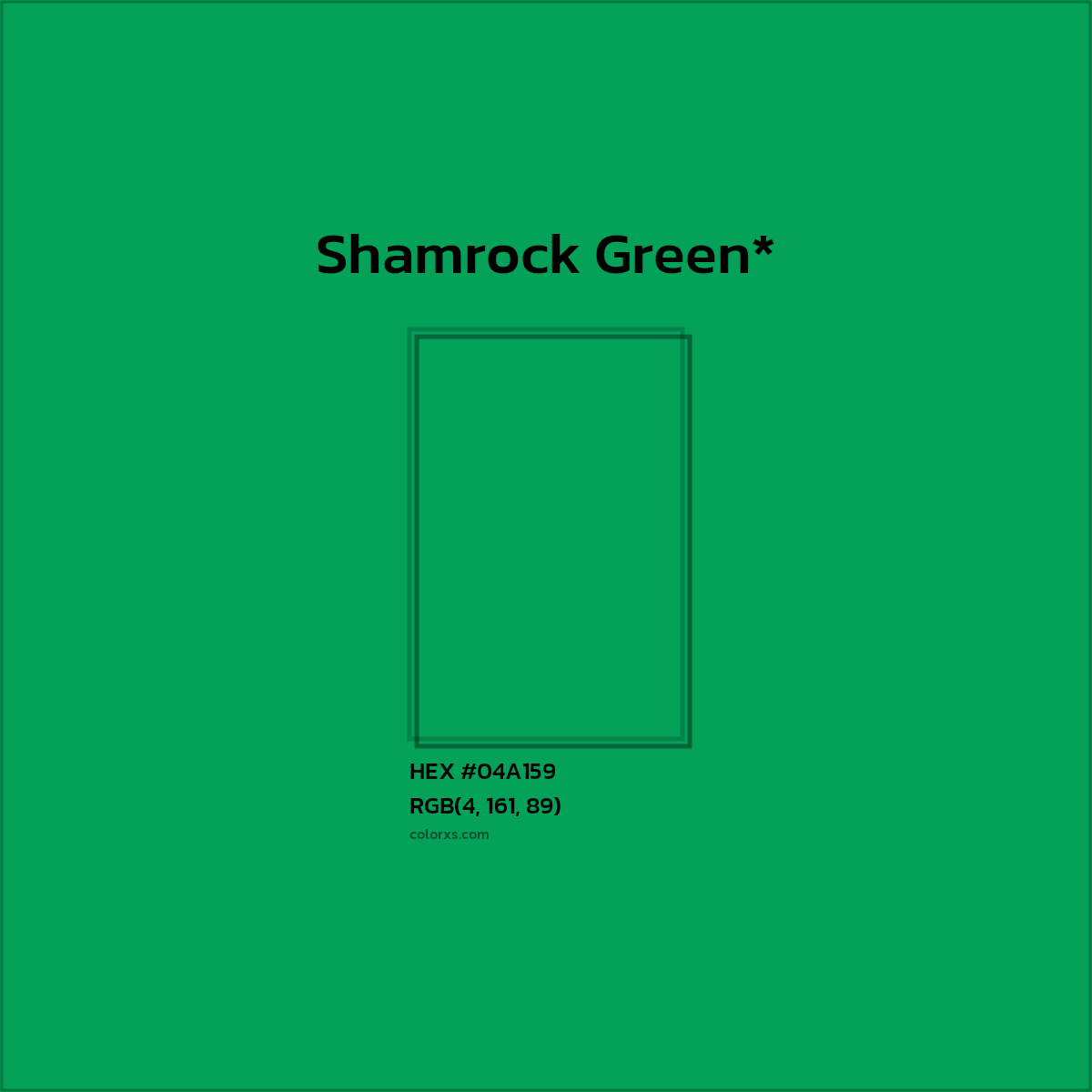 HEX #04A159 Color Name, Color Code, Palettes, Similar Paints, Images