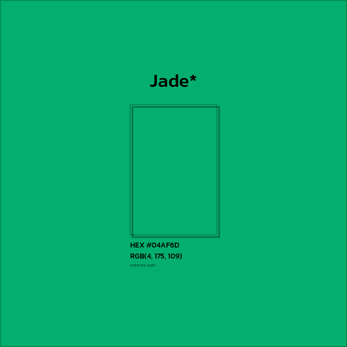 HEX #04AF6D Color Name, Color Code, Palettes, Similar Paints, Images