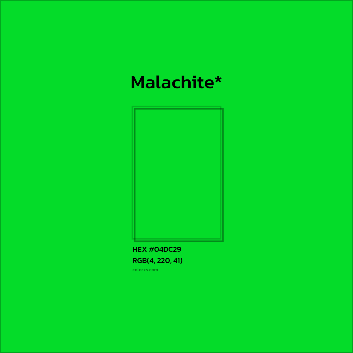 HEX #04DC29 Color Name, Color Code, Palettes, Similar Paints, Images