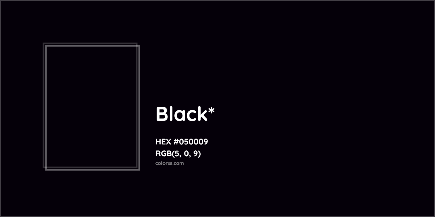 HEX #050009 Color Name, Color Code, Palettes, Similar Paints, Images