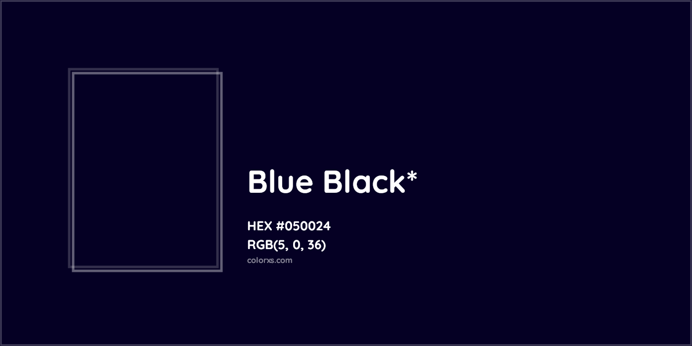 HEX #050024 Color Name, Color Code, Palettes, Similar Paints, Images