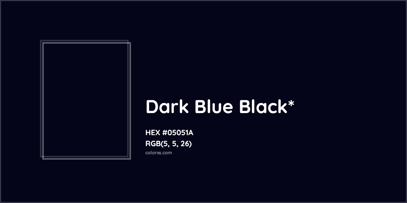 HEX #05051A Color Name, Color Code, Palettes, Similar Paints, Images