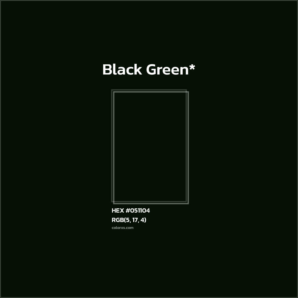 HEX #051104 Color Name, Color Code, Palettes, Similar Paints, Images