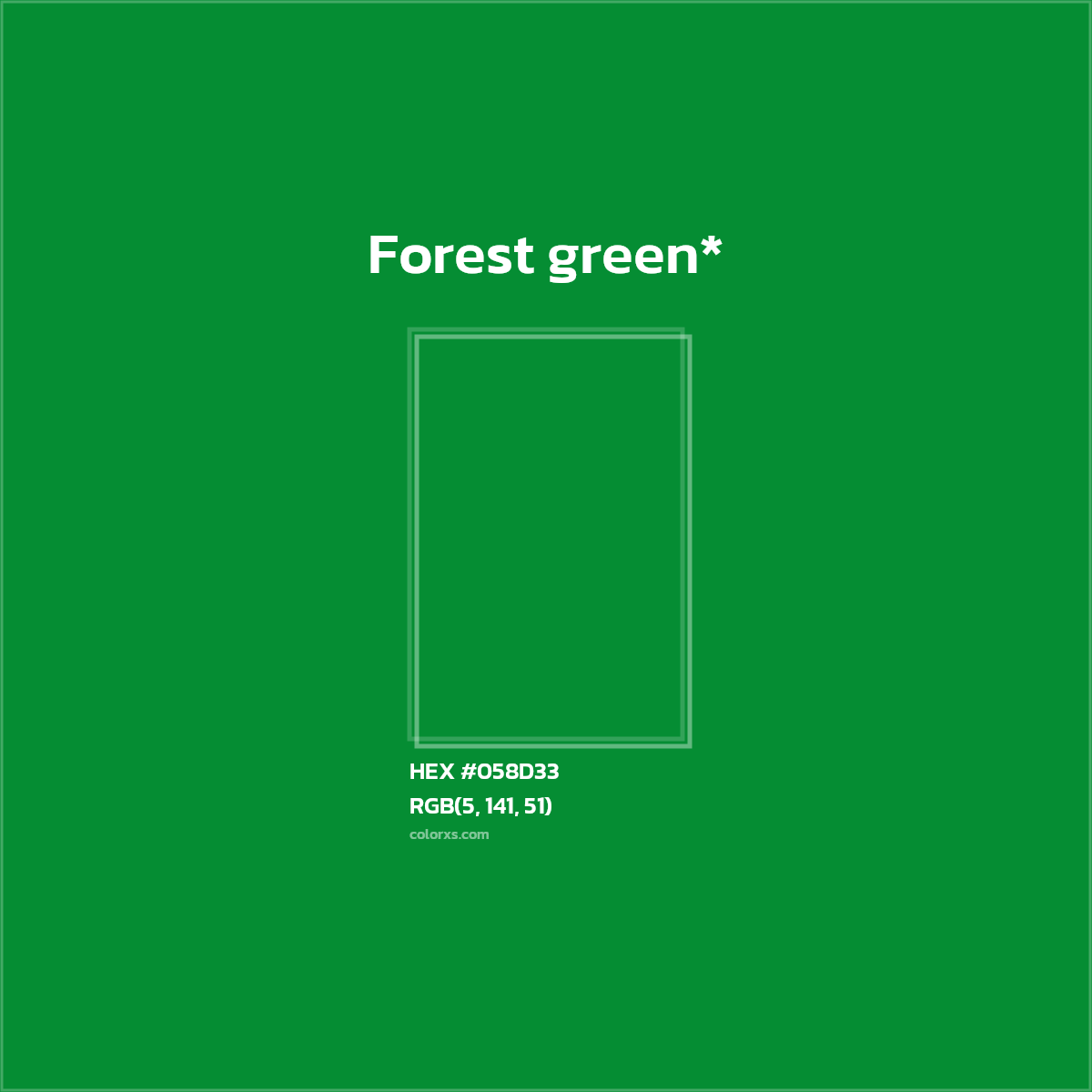 HEX #058D33 Color Name, Color Code, Palettes, Similar Paints, Images
