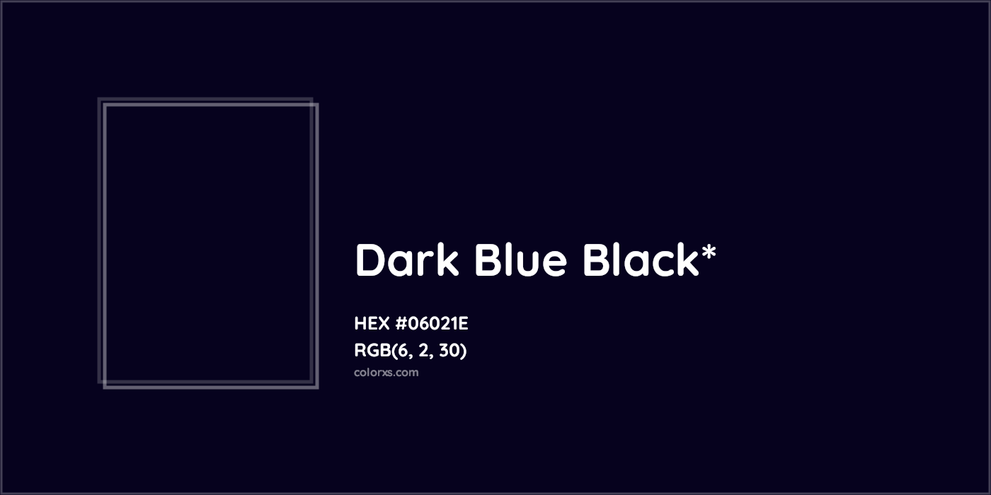 HEX #06021E Color Name, Color Code, Palettes, Similar Paints, Images