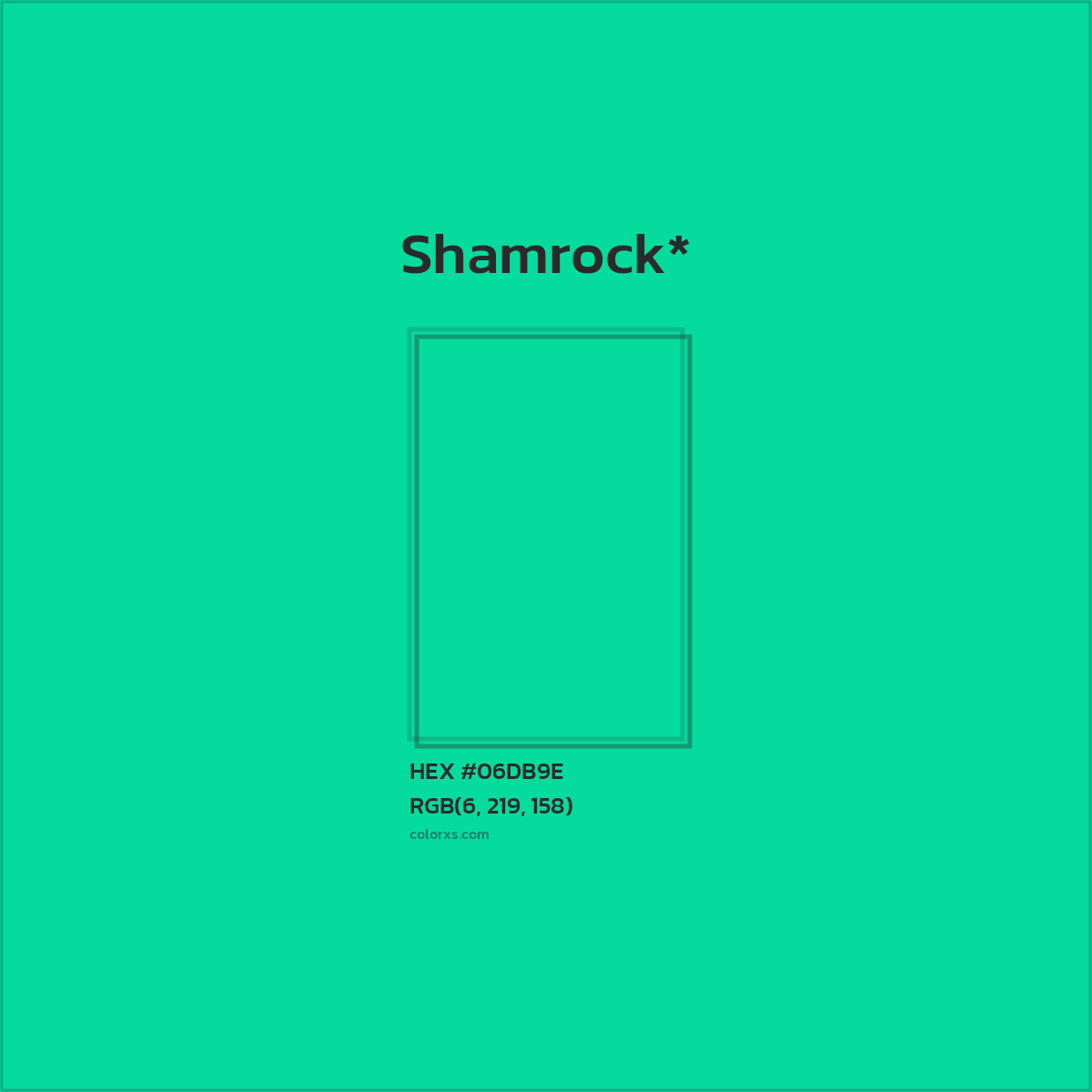 HEX #06DB9E Color Name, Color Code, Palettes, Similar Paints, Images
