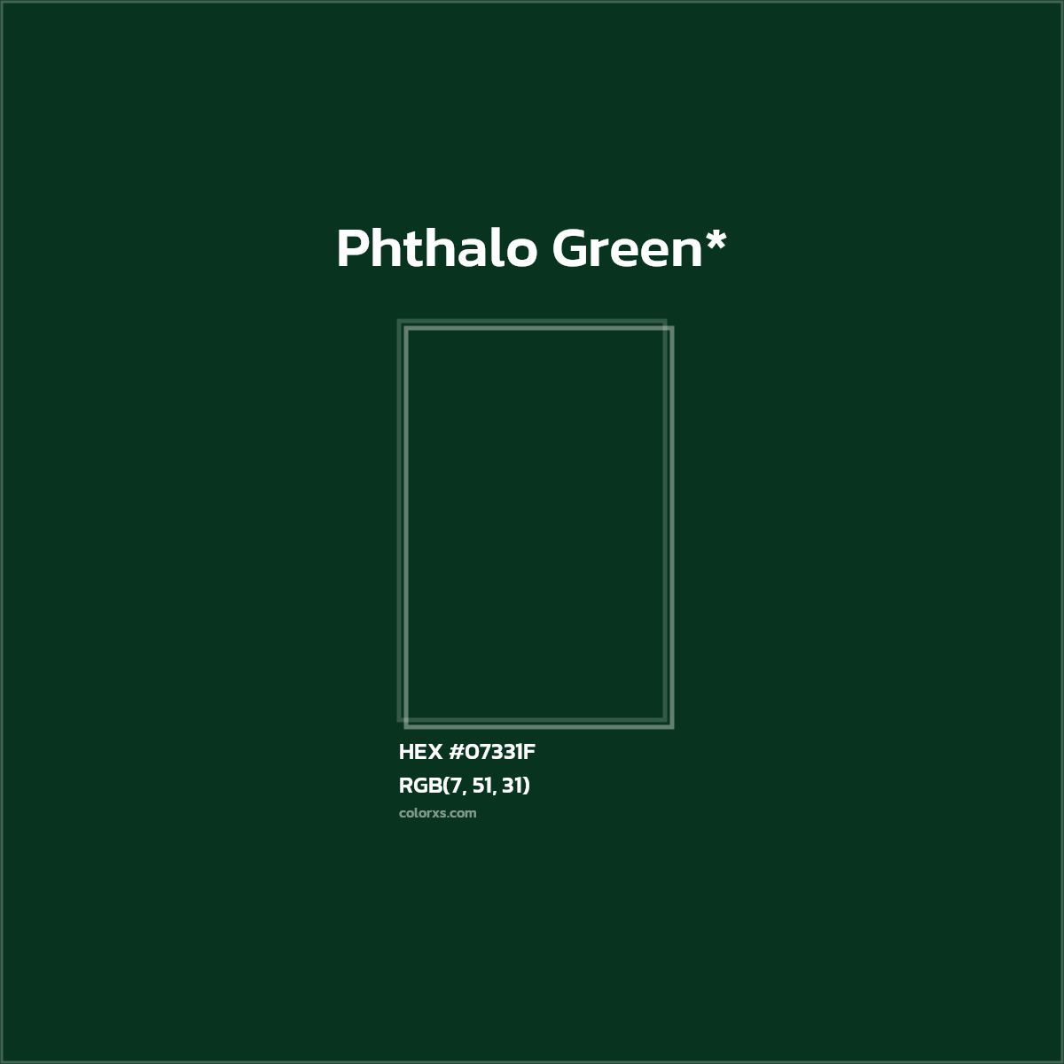 HEX #07331F Color Name, Color Code, Palettes, Similar Paints, Images