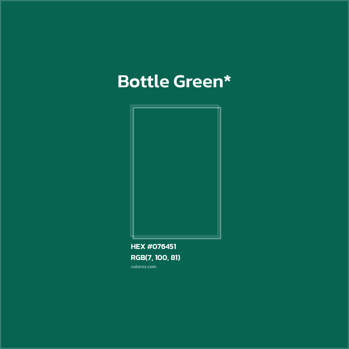 HEX #076451 Color Name, Color Code, Palettes, Similar Paints, Images