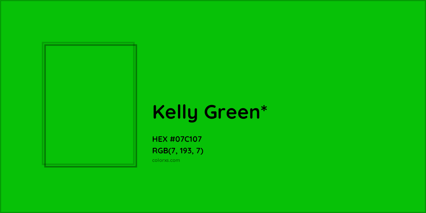 HEX #07C107 Color Name, Color Code, Palettes, Similar Paints, Images