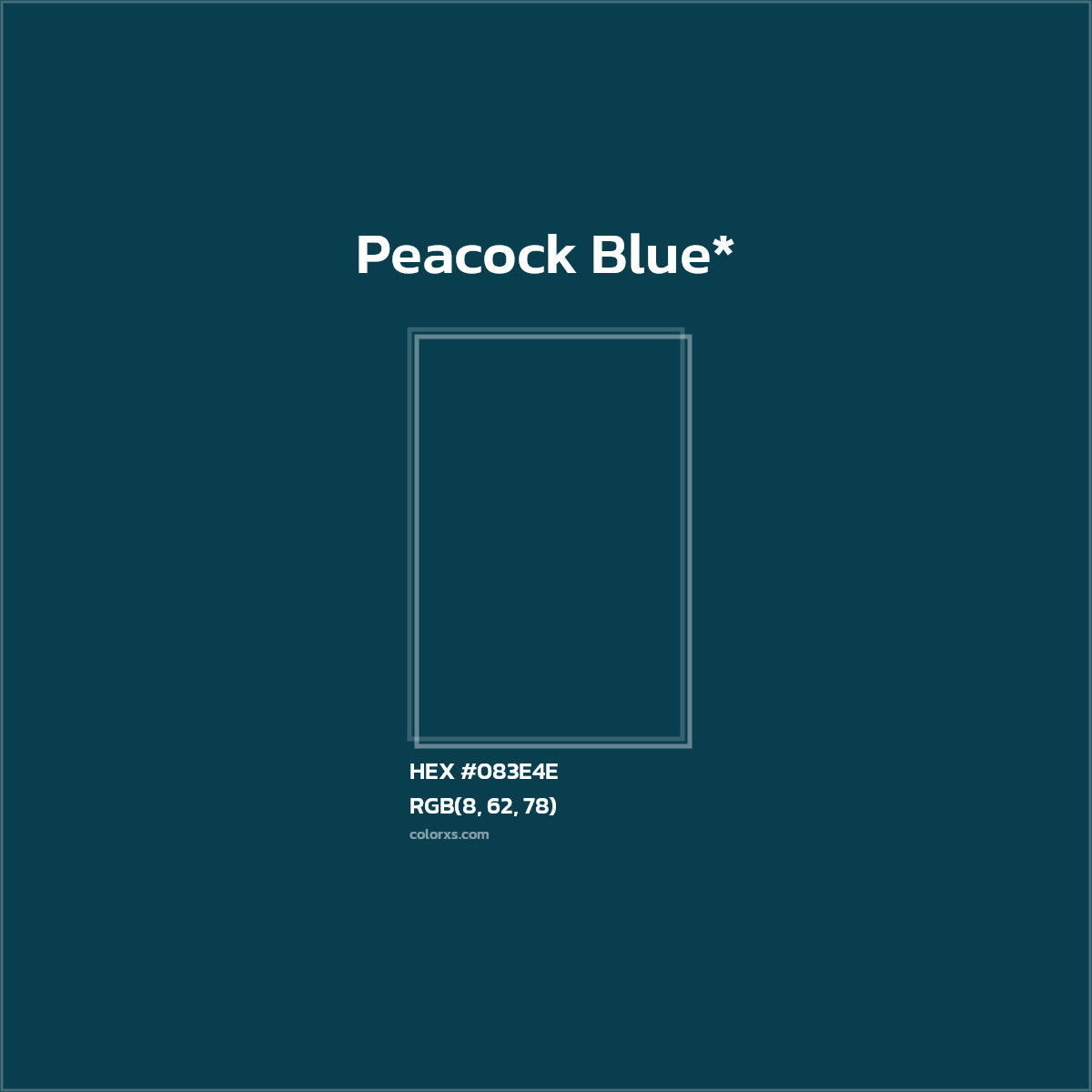 HEX #083E4E Color Name, Color Code, Palettes, Similar Paints, Images