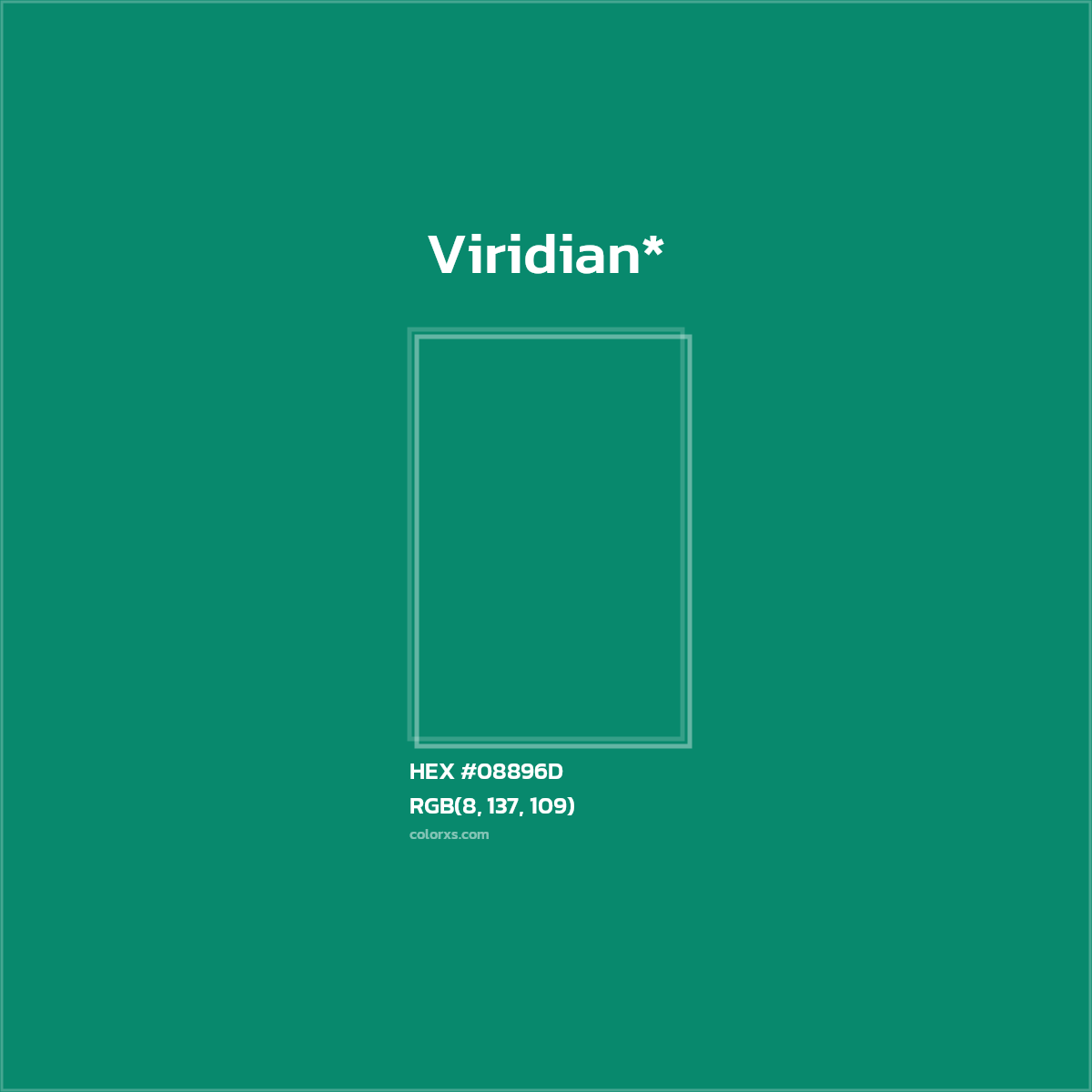 HEX #08896D Color Name, Color Code, Palettes, Similar Paints, Images