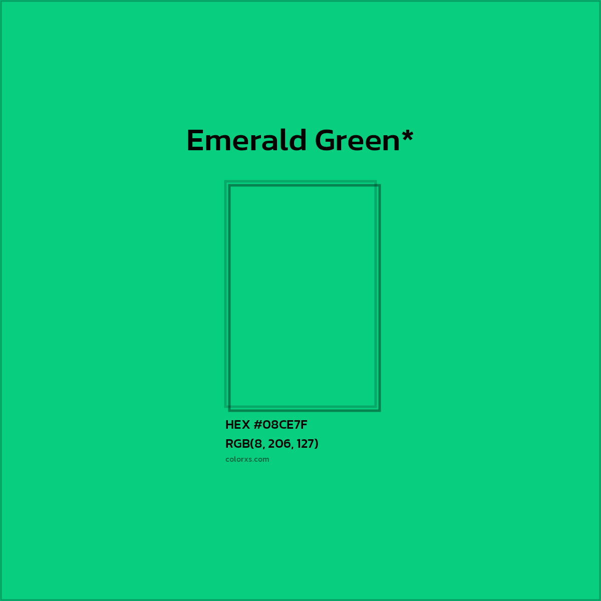 HEX #08CE7F Color Name, Color Code, Palettes, Similar Paints, Images