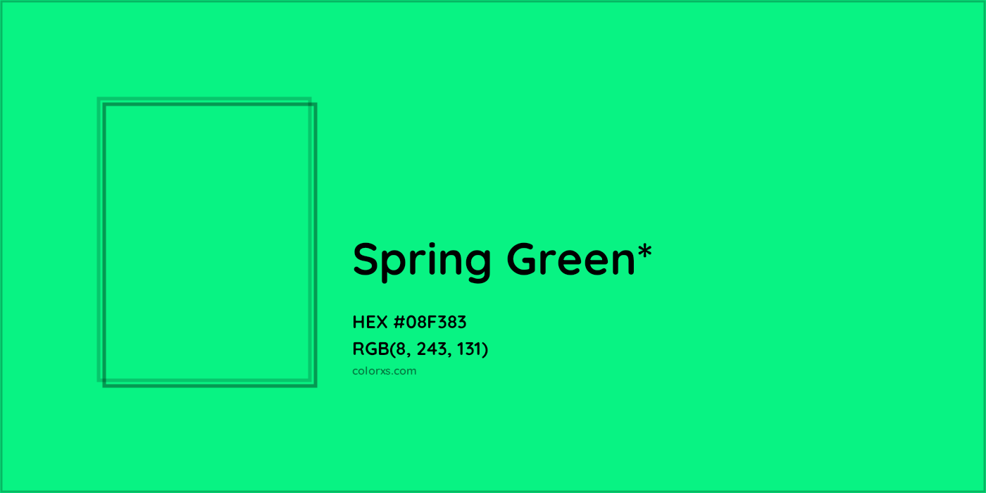 HEX #08F383 Color Name, Color Code, Palettes, Similar Paints, Images