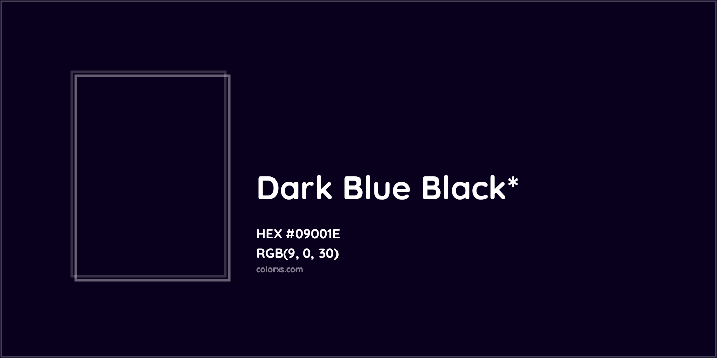 HEX #09001E Color Name, Color Code, Palettes, Similar Paints, Images