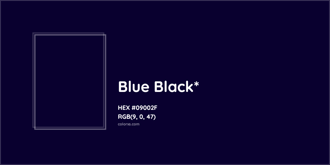 HEX #09002F Color Name, Color Code, Palettes, Similar Paints, Images