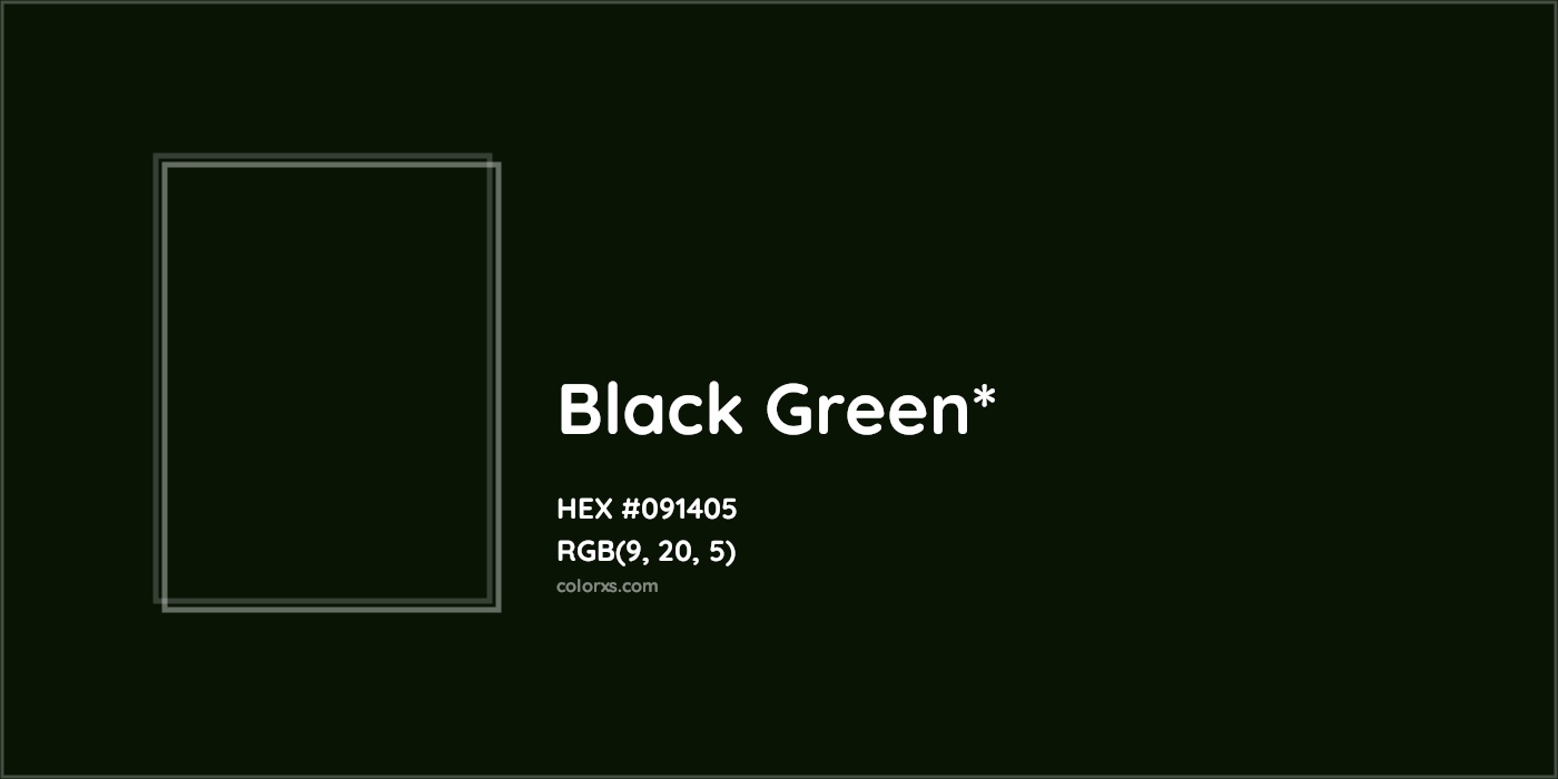 HEX #091405 Color Name, Color Code, Palettes, Similar Paints, Images
