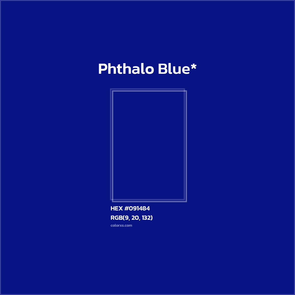 HEX #091484 Color Name, Color Code, Palettes, Similar Paints, Images