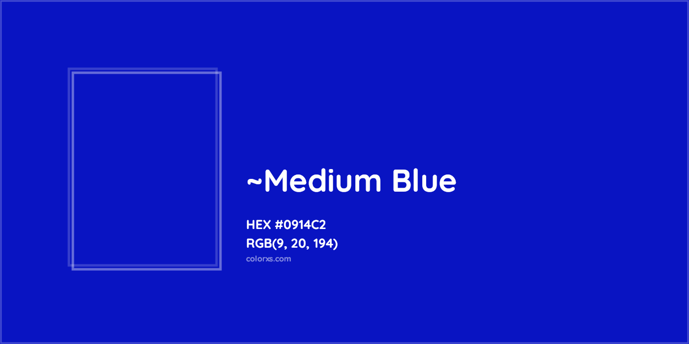 HEX #0914C2 Color Name, Color Code, Palettes, Similar Paints, Images