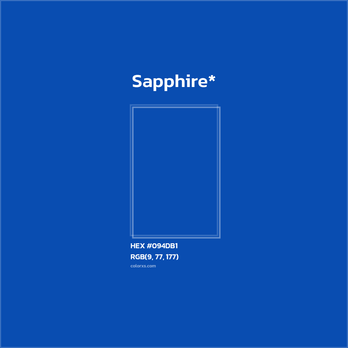 HEX #094DB1 Color Name, Color Code, Palettes, Similar Paints, Images