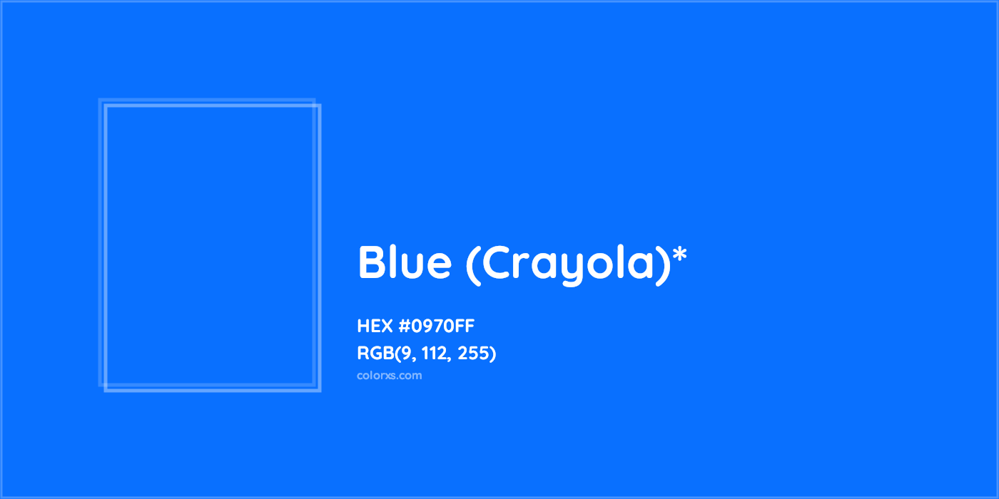 HEX #0970FF Color Name, Color Code, Palettes, Similar Paints, Images