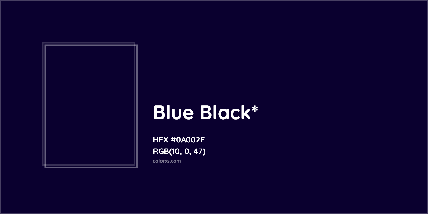 HEX #0A002F Color Name, Color Code, Palettes, Similar Paints, Images