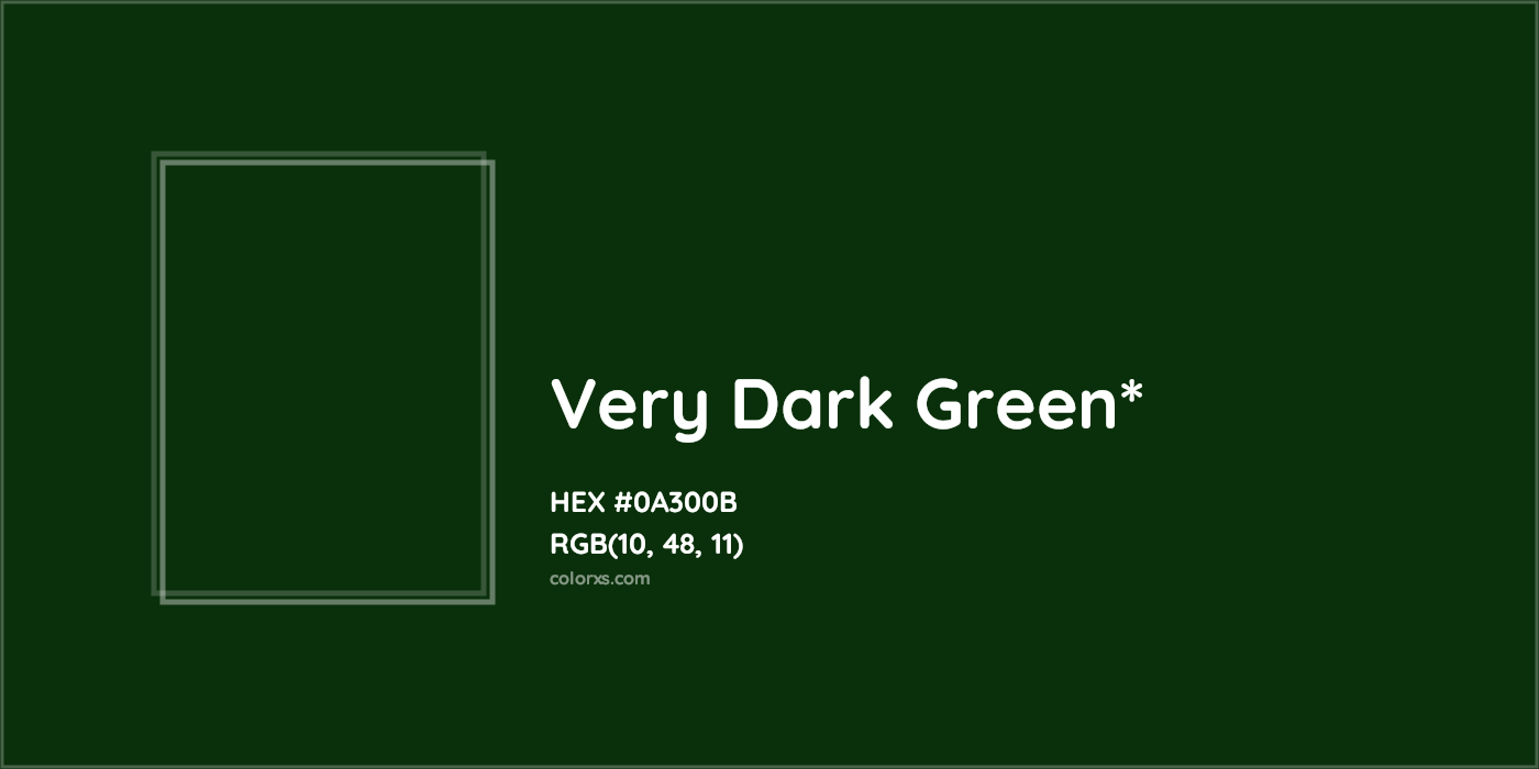 HEX #0A300B Color Name, Color Code, Palettes, Similar Paints, Images