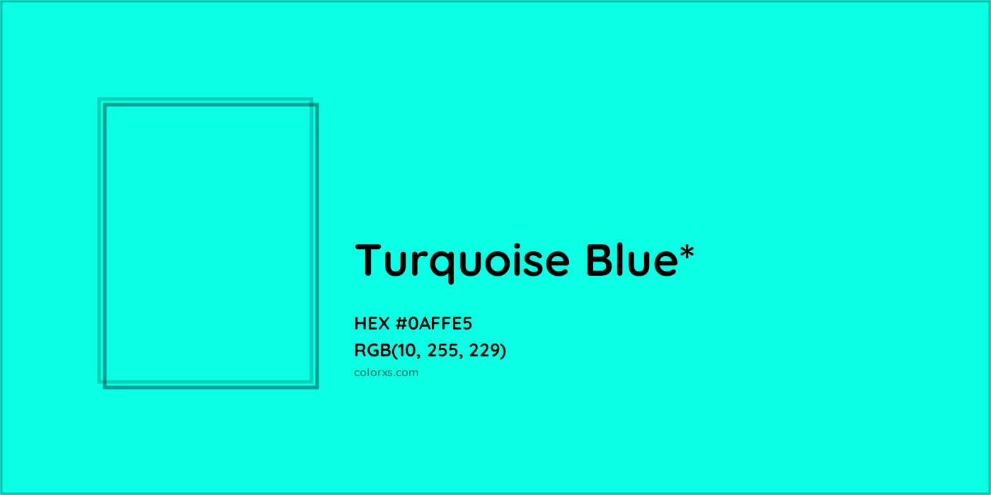 HEX #0AFFE5 Color Name, Color Code, Palettes, Similar Paints, Images