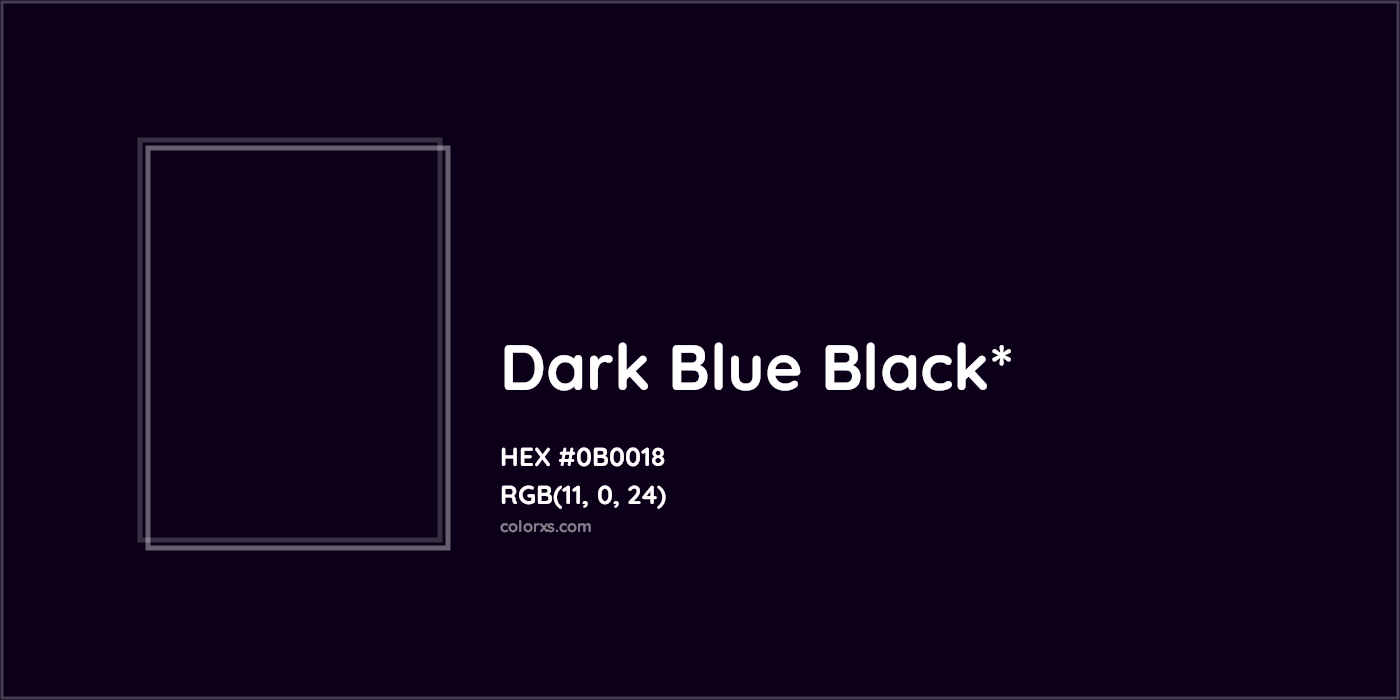 HEX #0B0018 Color Name, Color Code, Palettes, Similar Paints, Images