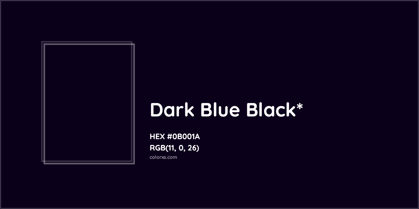 HEX #0B001A Color Name, Color Code, Palettes, Similar Paints, Images