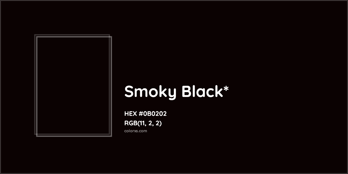 HEX #0B0202 Color Name, Color Code, Palettes, Similar Paints, Images