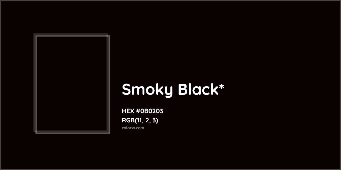 HEX #0B0203 Color Name, Color Code, Palettes, Similar Paints, Images