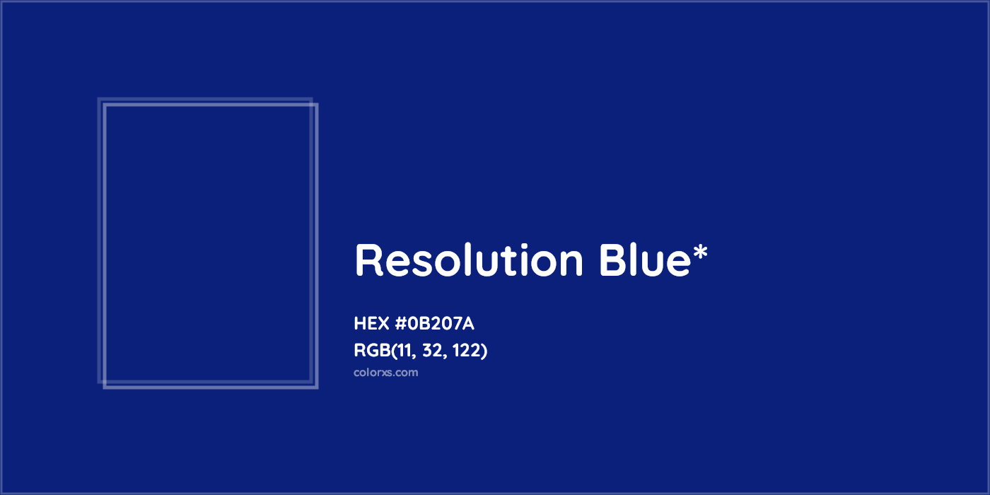 HEX #0B207A Color Name, Color Code, Palettes, Similar Paints, Images