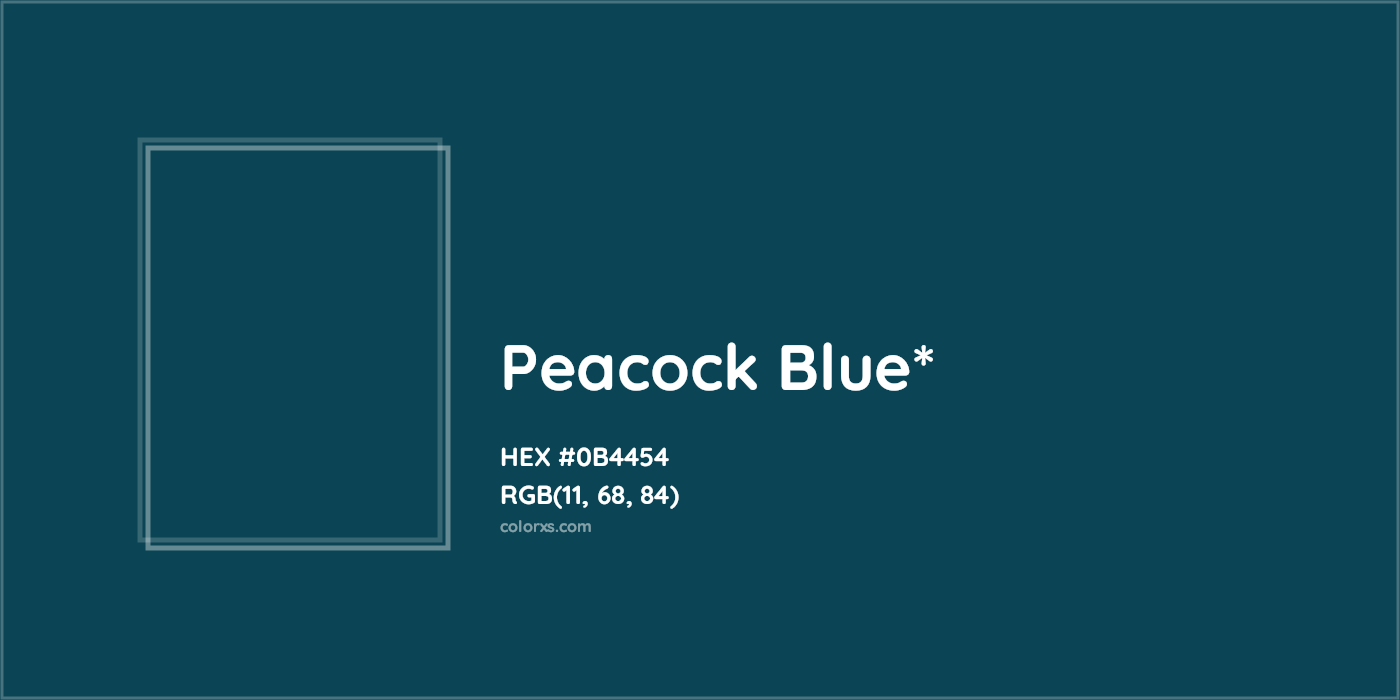 HEX #0B4454 Color Name, Color Code, Palettes, Similar Paints, Images