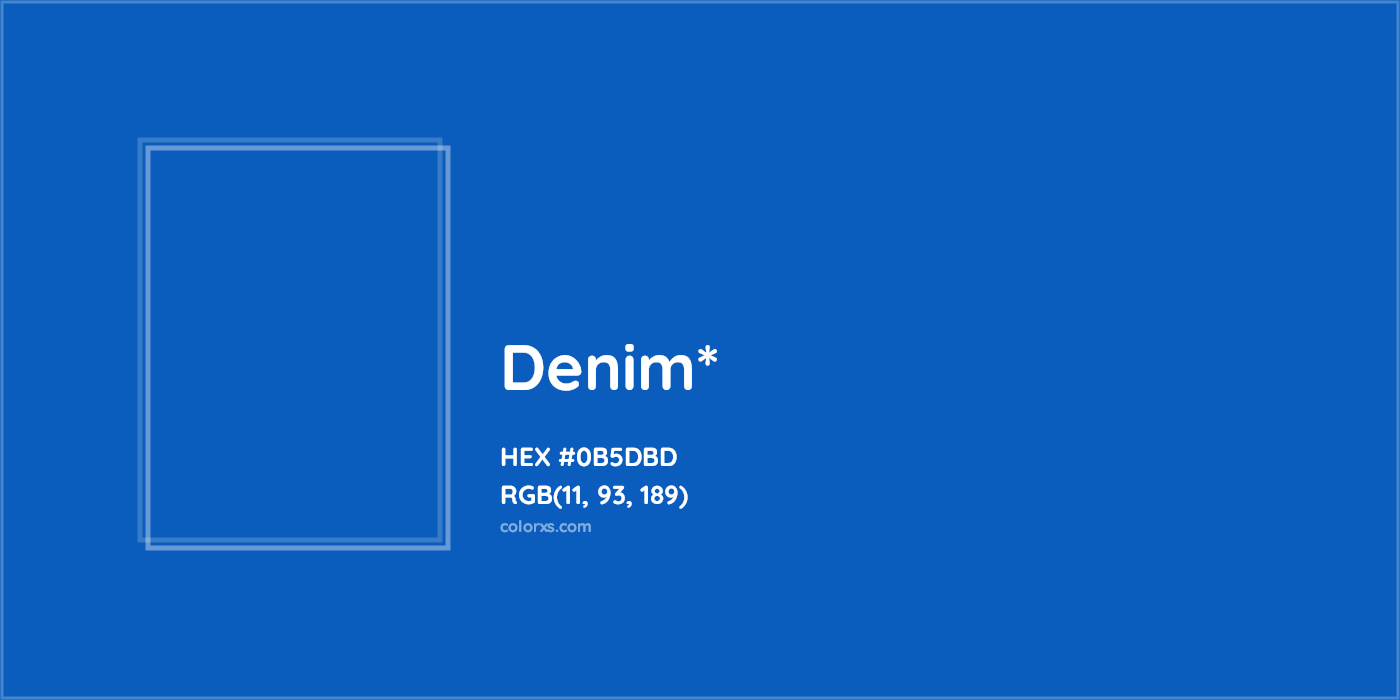 HEX #0B5DBD Color Name, Color Code, Palettes, Similar Paints, Images