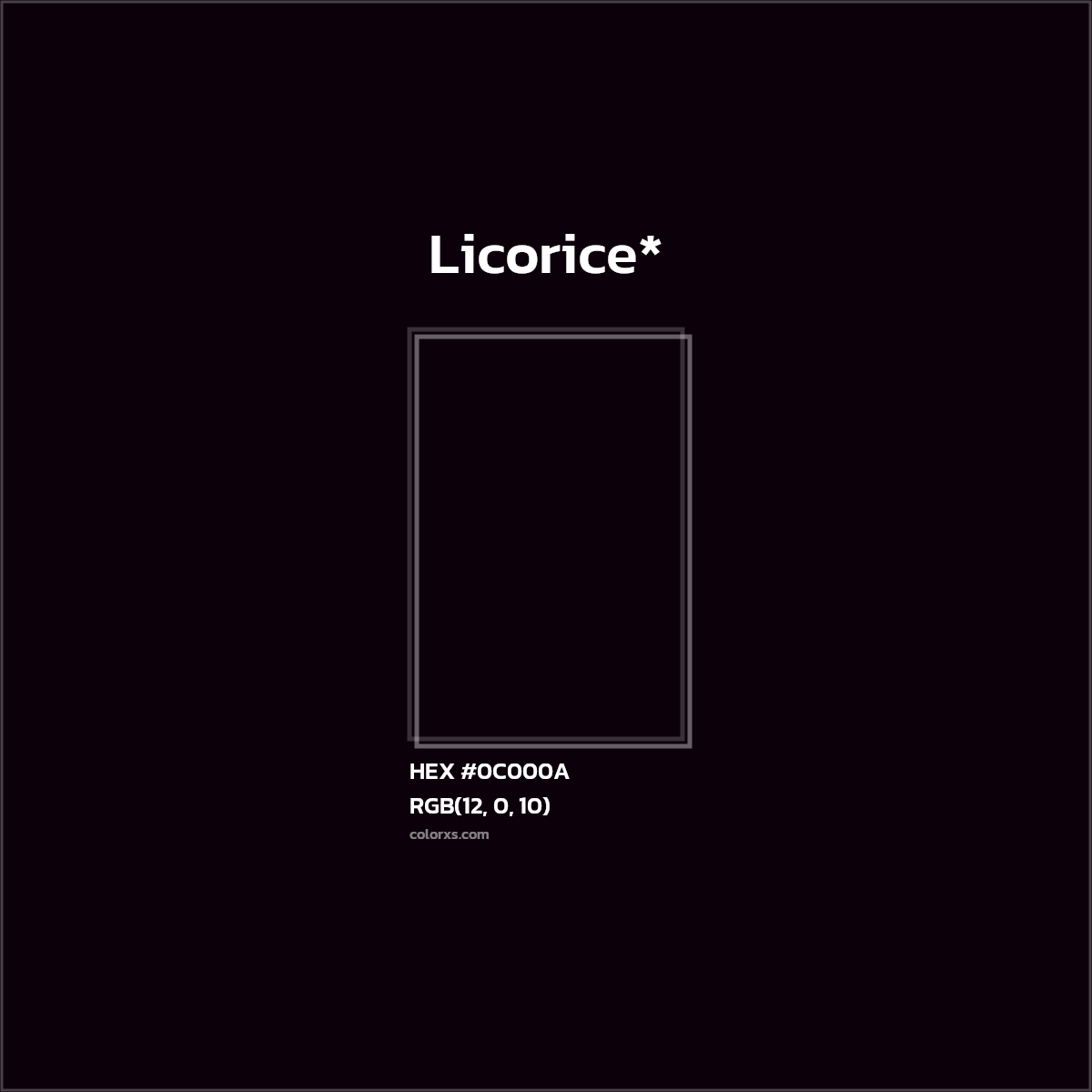 HEX #0C000A Color Name, Color Code, Palettes, Similar Paints, Images
