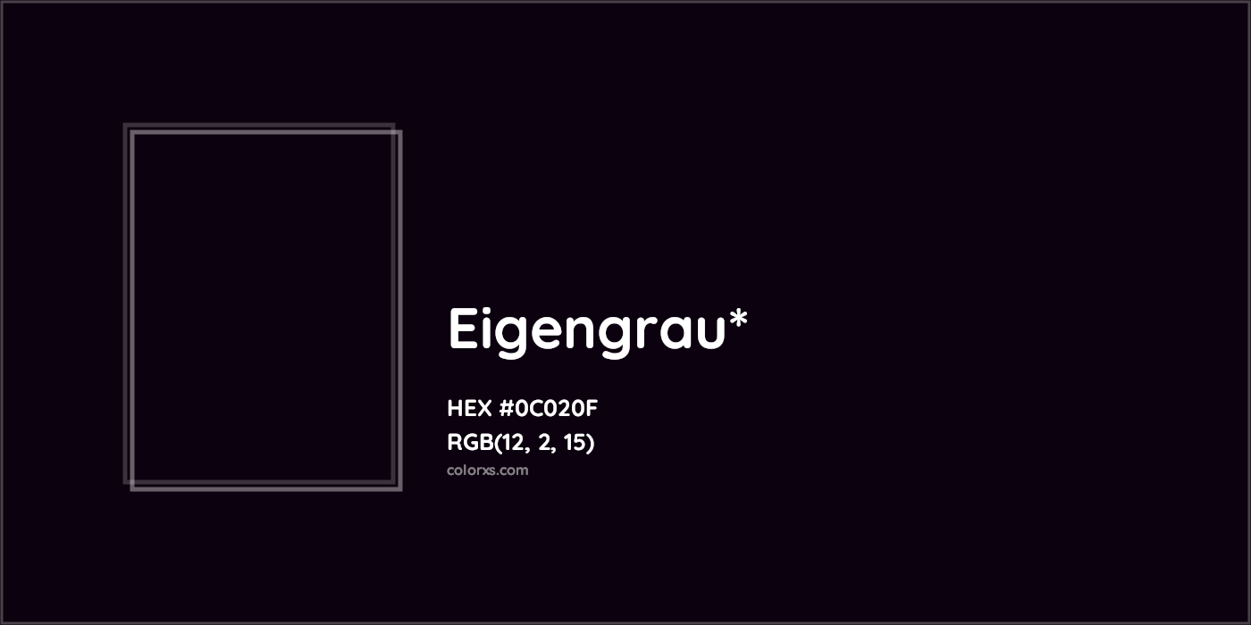 HEX #0C020F Color Name, Color Code, Palettes, Similar Paints, Images