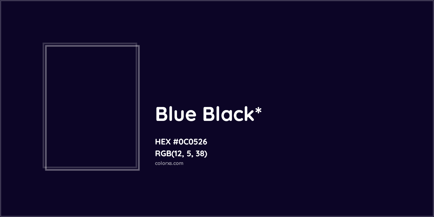 HEX #0C0526 Color Name, Color Code, Palettes, Similar Paints, Images