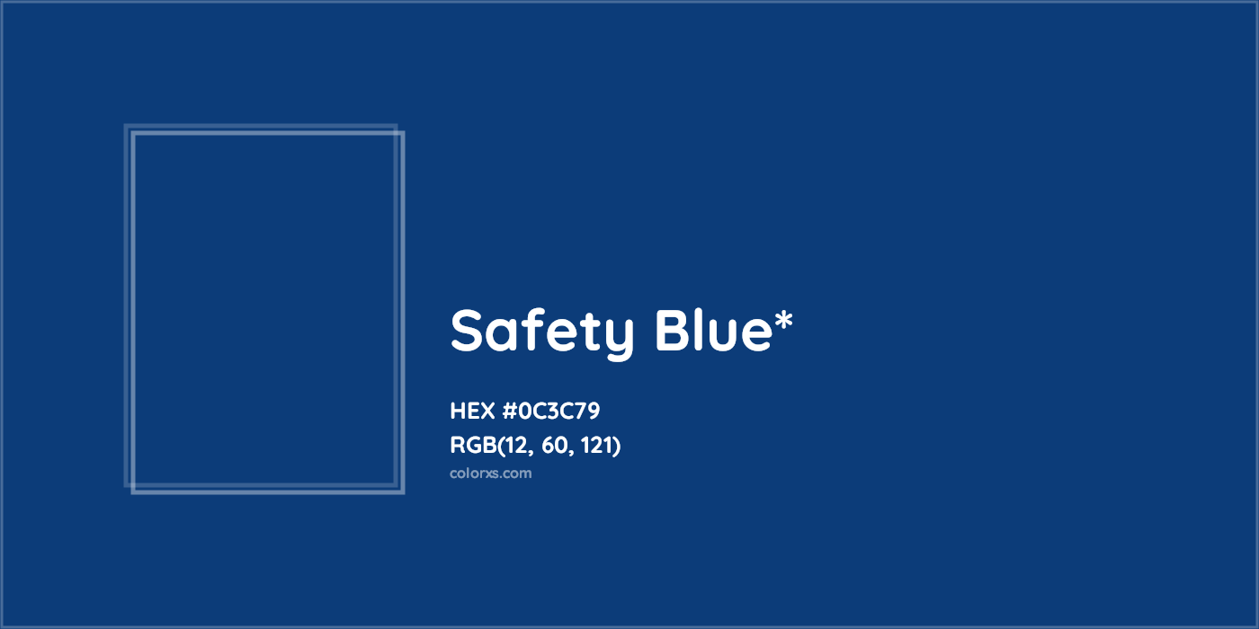 HEX #0C3C79 Color Name, Color Code, Palettes, Similar Paints, Images
