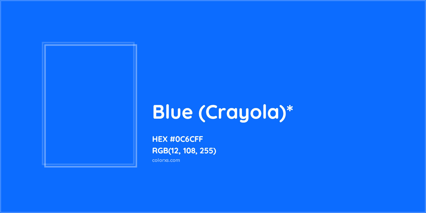 HEX #0C6CFF Color Name, Color Code, Palettes, Similar Paints, Images