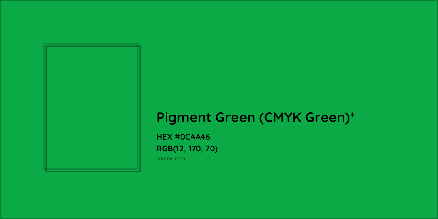 HEX #0CAA46 Color Name, Color Code, Palettes, Similar Paints, Images