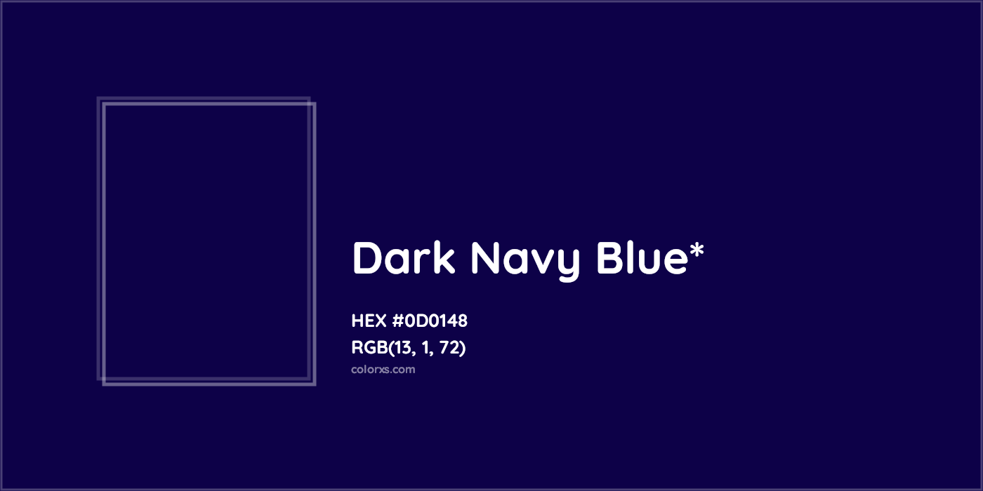 HEX #0D0148 Color Name, Color Code, Palettes, Similar Paints, Images