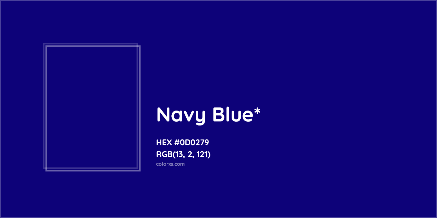 HEX #0D0279 Color Name, Color Code, Palettes, Similar Paints, Images