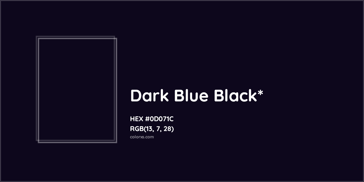 HEX #0D071C Color Name, Color Code, Palettes, Similar Paints, Images