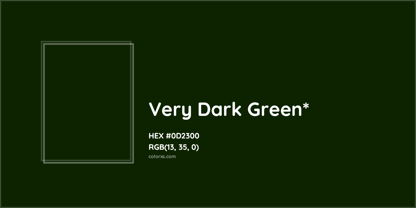 HEX #0D2300 Color Name, Color Code, Palettes, Similar Paints, Images