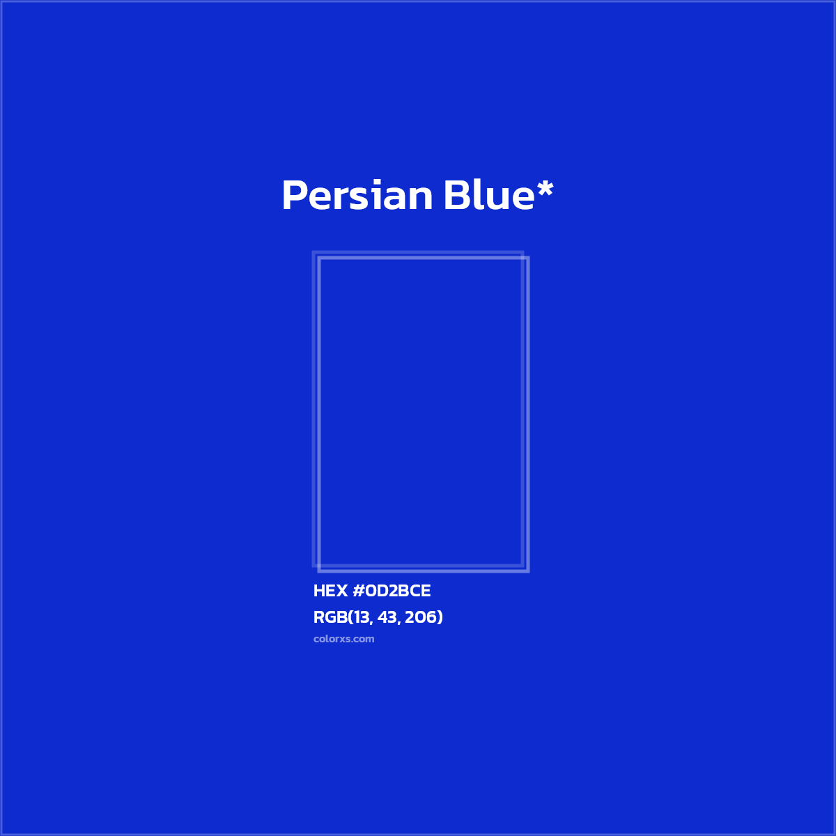HEX #0D2BCE Color Name, Color Code, Palettes, Similar Paints, Images
