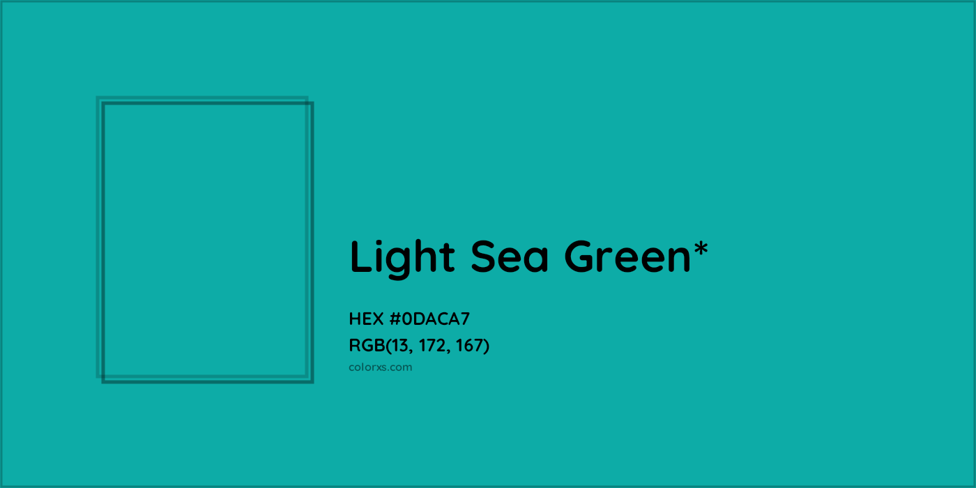 HEX #0DACA7 Color Name, Color Code, Palettes, Similar Paints, Images