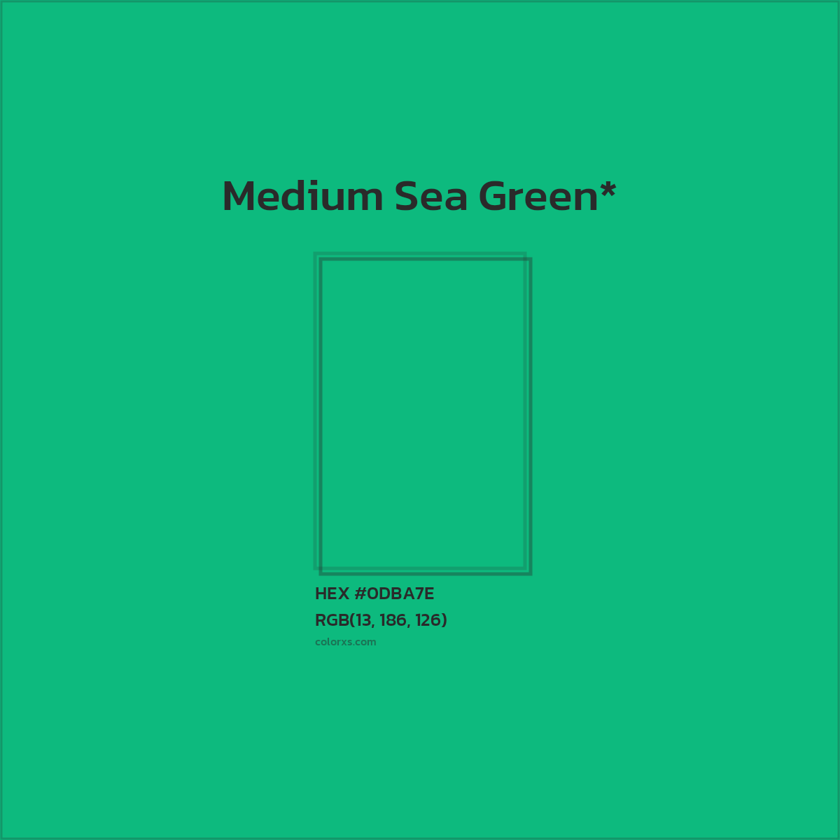 HEX #0DBA7E Color Name, Color Code, Palettes, Similar Paints, Images