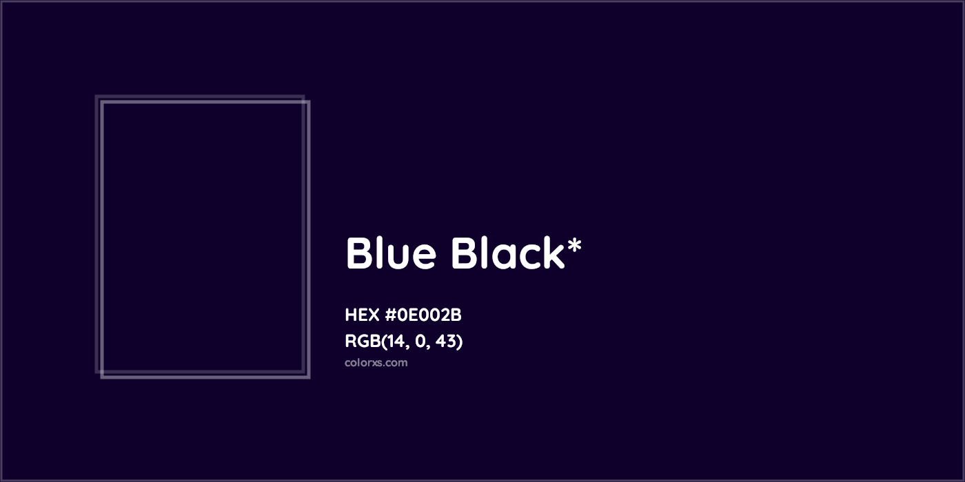 HEX #0E002B Color Name, Color Code, Palettes, Similar Paints, Images