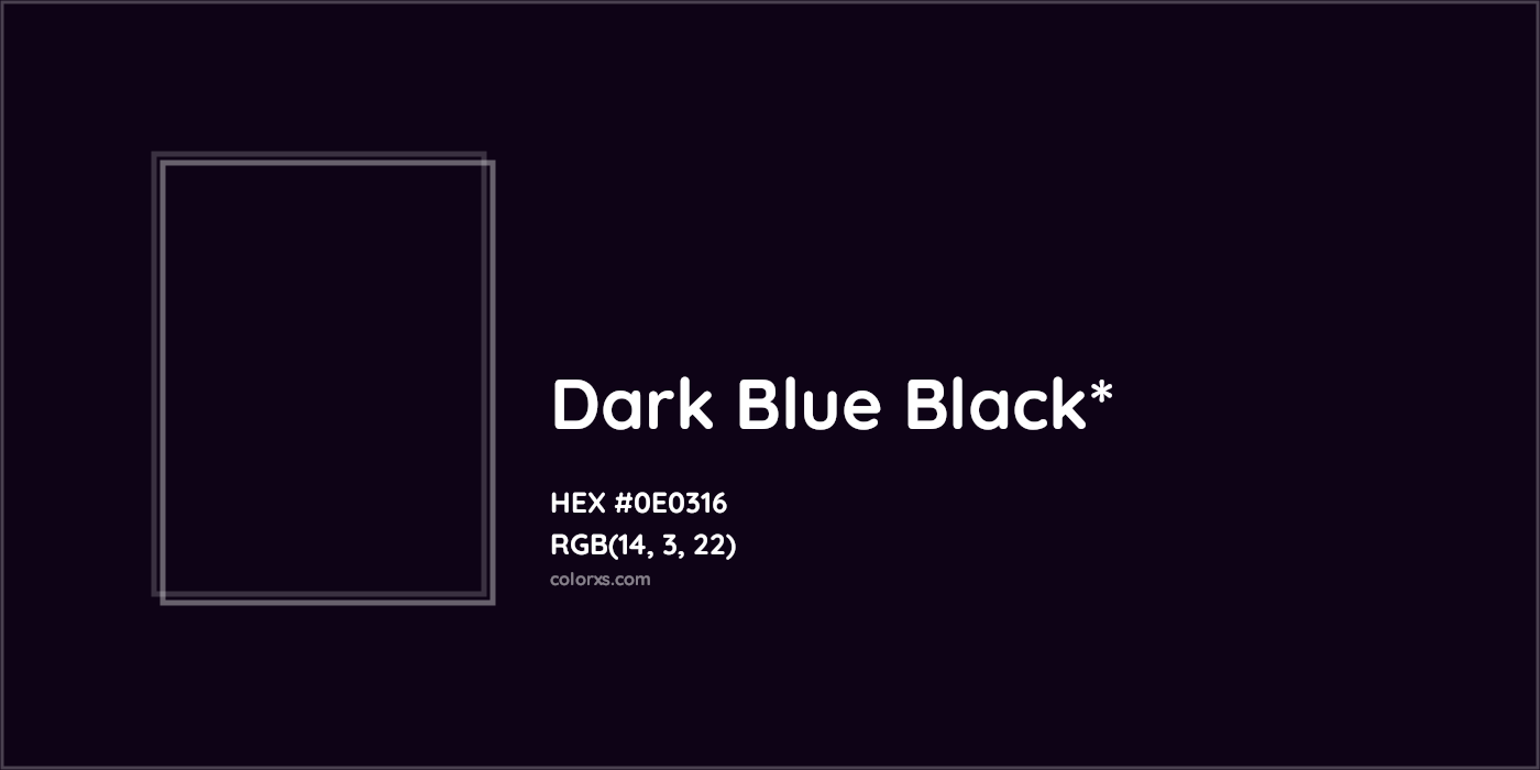HEX #0E0316 Color Name, Color Code, Palettes, Similar Paints, Images
